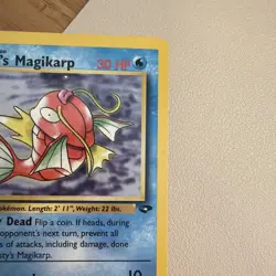 Misty's Magikarp - 88/132 Gym Challenge - Pokemon TCG - 2000 - LP - Image 4