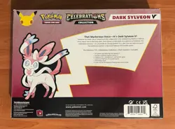 Pokemon 25th Anniversary Celebrations Dark Sylveon V Collection Box NIB - Image 2