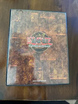 Yu-Gi-Oh Vintage Collection Binder Trading Game Card Sleeves Book 1996 with Card - Image 3
