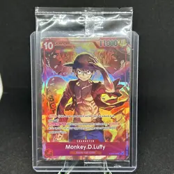 One Piece Card Game 🏴‍☠PROMO Monkey.D.Luffy OP10-006 TreasureBooster Sealed - Image 1