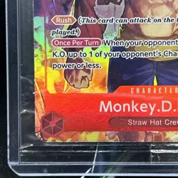 One Piece Card Game 🏴‍☠PROMO Monkey.D.Luffy OP10-006 TreasureBooster Sealed - Image 2