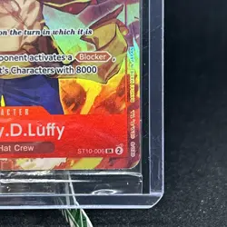One Piece Card Game 🏴‍☠PROMO Monkey.D.Luffy OP10-006 TreasureBooster Sealed - Image 3