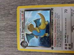 1st Edition Dark Dragonite 5/82 Team Rocket Set Holo Near Mint Pokemon Card WOTC - Image 5