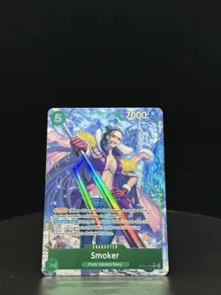 Smoker (Alt Art) OP10-030 English Royal Blood One Piece Card - Image 1