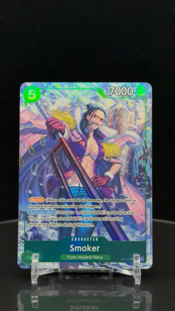 Smoker (Alt Art) OP10-030 English Royal Blood One Piece Card - Image 2