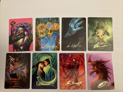 MTG Lot of 68 ART SERIES Cards- from CMM set -NO DOUBLES- 16 Gold Signatures - Image 2