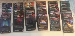42 Card Neuroscape Kickstarter TCG Foil Rare Alt Art Starter Collection Lot - Image 1