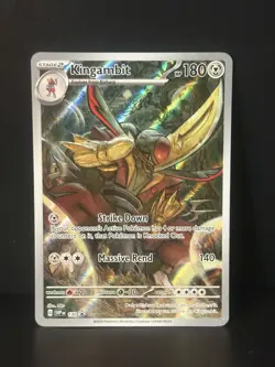Kingambit Promo Holo SV: Scarlet & Violet Promo Cards 130 NM Pokemon TCG - Image 1