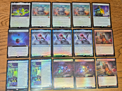 The Ooze Technodrome FOIL Bundle x15 Cards Teenage Mutant Ninja Turtles MTG NM - Image 1