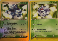 Pokemon TCG Card Lot - Koffing 54/109, Weezing 24/109, 2003, Holo & Regular - Image 1