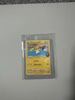 Pokemon Pikachu TCG Promo Card On the Ball Futsal, 001/005 SEALED - Image 1