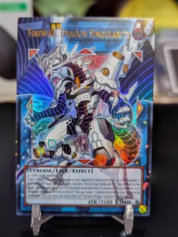 Firewall Dragon Singularity RA05-EN146 Ultra Rare Yugioh Overframe Card English - Image 1