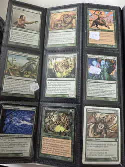 Magic The Gathering Sammlung Im Sammelordner / Binder Altere MTG Karten Karten - Image 2