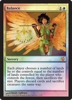 Balance FTV PREMIUM / FOIL PROMO -- Magic mtg - - Image 1