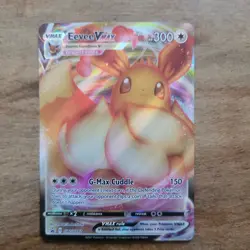 NEW SEALED Eevee VMAX SWSH087 Black Star Promo Full Art Holo Pokemon TCG 2021 - Image 1