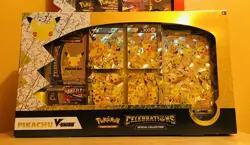 🔥Pokemon TCG 25th Celebrations Special Collection Box Pikachu V-Union Sealed!🔥 - Image 1
