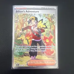 Ethan's Adventure SV10 Destined Rivals 236/182 Full Art Holo Ultra Rare EN - Image 5