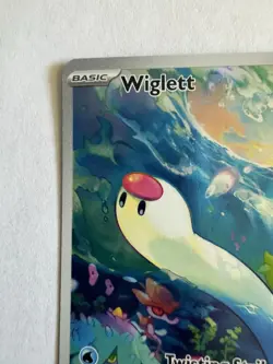 Pokemon TCG, SVI, Wiglett 206/198 Illustration Rare Holo English 50 HP - Image 4