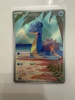 Pokemon TCG Misty's Lapras Destined Rivals 194/182 NM Condition - Image 1