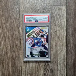 Monkey D. Luffy PSA 10 English One Piece Card EB02-010 2025 Dodgers Promo - Image 1
