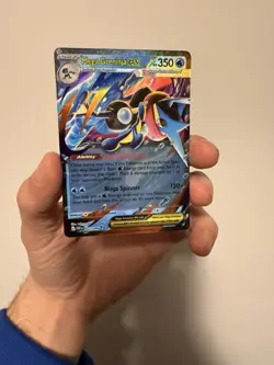 Mega Greninja ex 022/086 Pokemon TCG Chaos Rising Double Rare Holo Pokemon Card - Image 2
