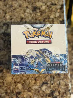Pokemon TCG Sword & Shield Silver Tempest Booster Box SEALED NEW - Image 1