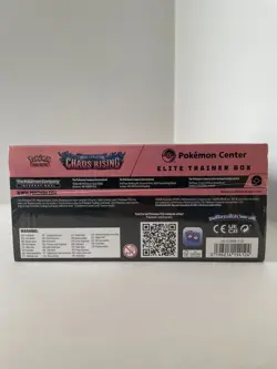 Pokemon Center Exclusive Chaos Rising Elite Trainer Box ETB Sealed New TCG 2026 - Image 4