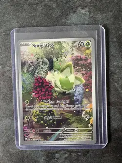 Sprigatito 196/193 Illustration Rare Paldea Evolved Pokemon Near Mint - Image 1