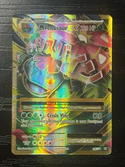 M Venusaur EX 100/108 Pokemon XY Evolutions Full Art Ultra Rare - Image 1