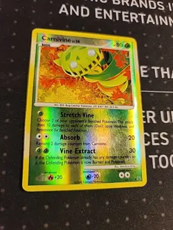 Pokemon CARNIVINE 43/127 Reverse Holo (2009 Platinum) MP - Image 1