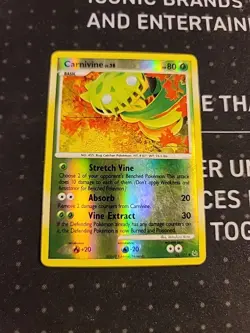 Pokemon CARNIVINE 43/127 Reverse Holo (2009 Platinum) MP - Image 2