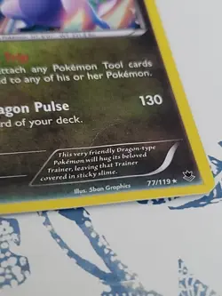 POKEMON GOODRA 77/119 RARE REVERSE HOLOFOIL PHANTOM FORCES, See Pics - Image 2