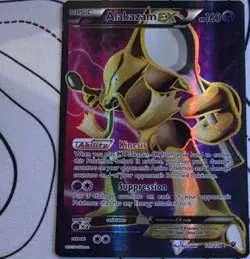 The Pokemon Company Alakazam EX 117/124 Fates Collide Ultra Rare Holo 160 HP - Image 1