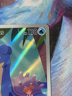 Pokemon TCG Misty's Lapras 194/182 SV10 Destined Rivals IR Holo ENG - Image 2