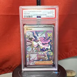 The Pokemon Company Pokemon TCG Miriam 251/198 SV01 SIR Holo Eng 2023 PSA 10 - Image 1