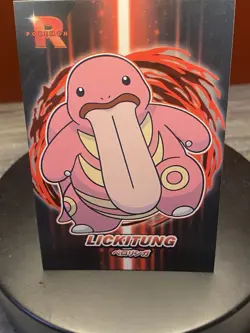 2025 POKEMON ROCKET TEAM CARD DATABASE LICKITUNG PERU - Image 1