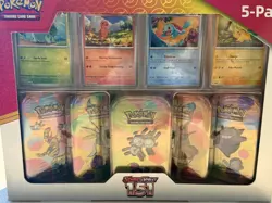 Pokemon TCG Scarlet & Violet 151 5-Pack of Mini Tins, Booster packs & 4 Promos. - Image 4