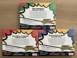 Pokemon TCG Ascended Heroes EX Box 3-Pack Costco Exclusive NEW - Image 2