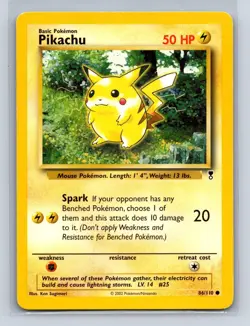 PIKACHU 86/110 C LEGENDARY COLLECTION POKEMON MP - Image 1