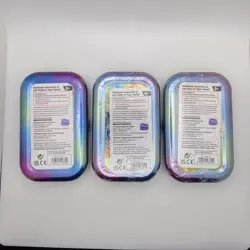 Pokemon Prismatic Evolutions Mini Tin x3 Umbreon Flareon Sealed - Image 2