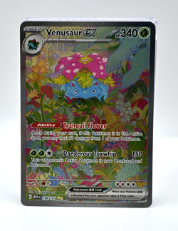 Pokemon TCG Venusaur ex 198/165 SIR Sav/Scarlet & Violet 151 - Image 1