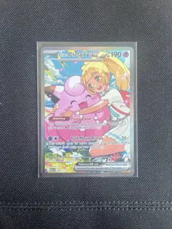 Lillie’s Clefairy ex 280/217 SIR Full Art Ascended Heroes Pokemon Mint/NM - Image 3