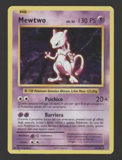 Mewtwo Cracked Ice Holo Evoluzioni 51/108 ITA - Carta Pokemon Rara Olografica - Image 1