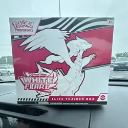 Pokemon TCG Scarlet & Violet—White Flare Elite Trainer Box English SEALED - Image 1