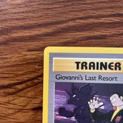 Pokemon TCG - Giovanni’s Last Resort 105/132 - 1ST EDITION RARE NM - Image 2