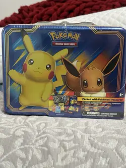 Pokemon Pikachu And Eevee Lunchbox Collector Chest Fall 2018 SEALED NEW! - Image 1