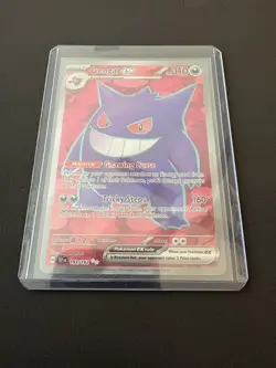 Pokemon Gengar EX 193/162 Temporal Forces Full Art Ultra Rare NM - Image 1