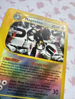Pokemon Magneton H16/H32 Aquapolis Holo Rare 2002 e-Reader NM/LP+ - Image 4