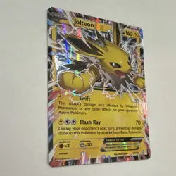 Pokemon Jolteon EX Holo Ultra Rare 28/83 Generations Basic 160 HP English 2016 - Image 1