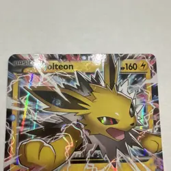 Pokemon Jolteon EX Holo Ultra Rare 28/83 Generations Basic 160 HP English 2016 - Image 2